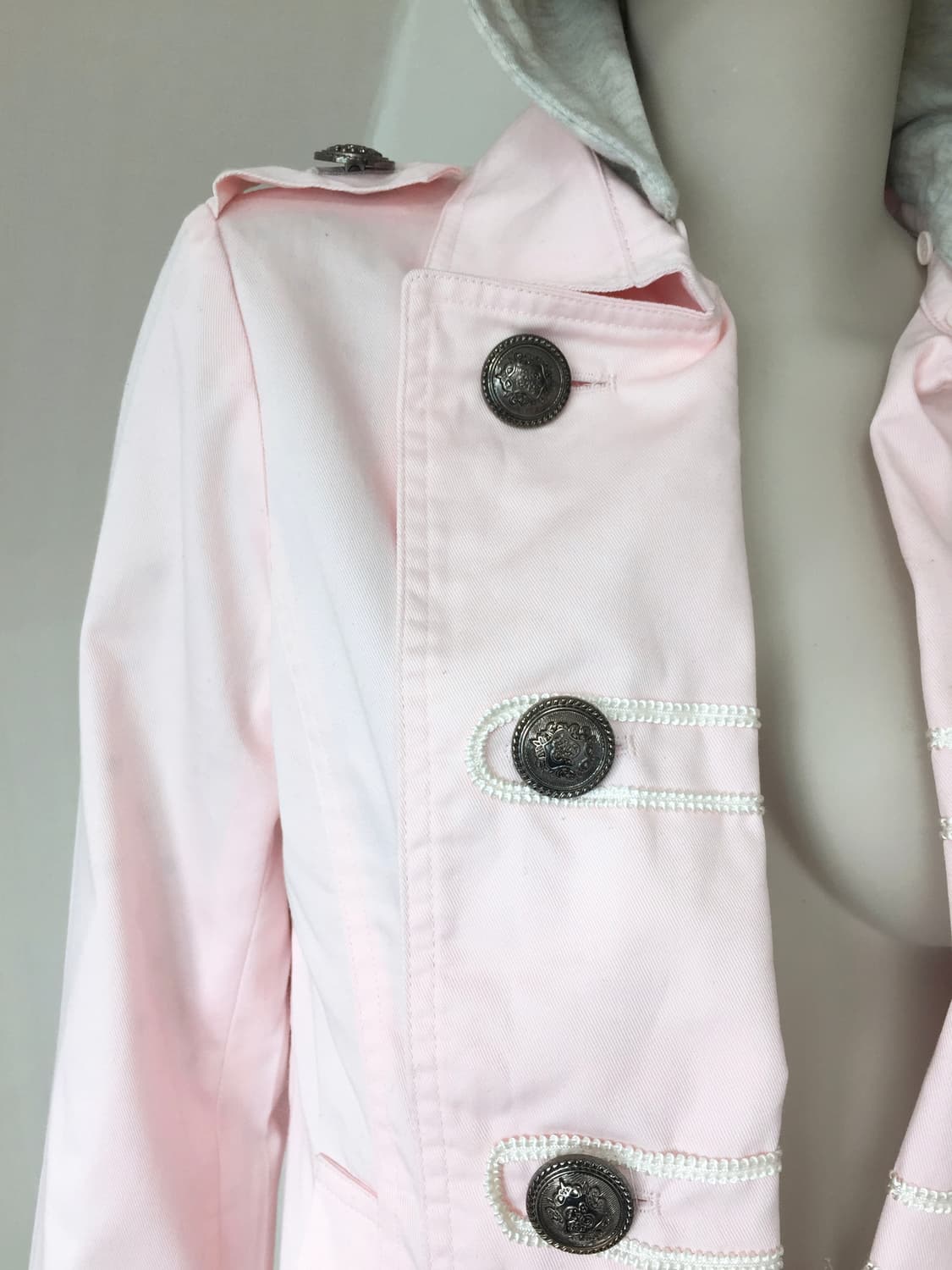 Japanese Hoodie Babypink Napoleon Jacket 상품이미지8