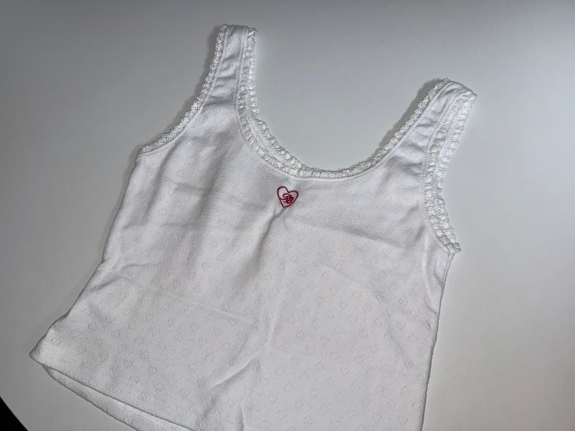 리본빛 Eyelet Lris Sleeveless 아일렛슬리브리스 상품이미지2