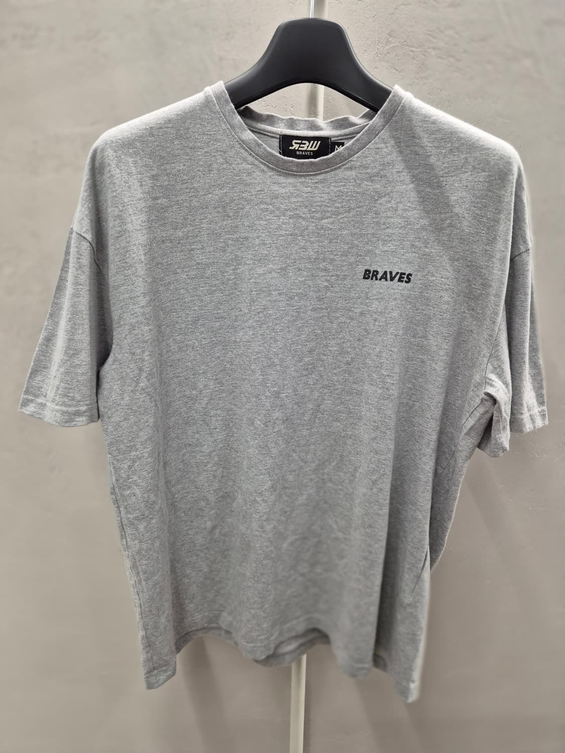 RBW 브레이브스 그레이 반팔티 M 상품이미지2