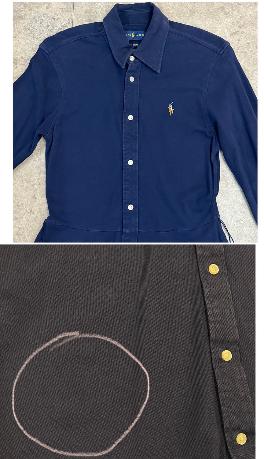 폴로 랄프로렌 카라 원피스 네이비 S #csz4058 상품이미지4