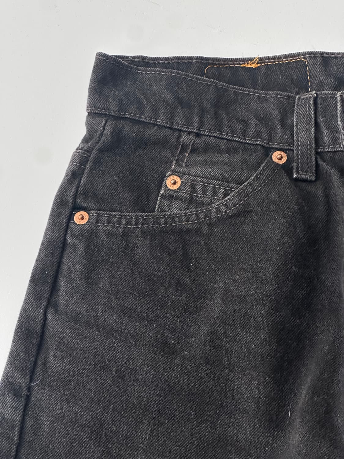 Levi’s 90’s 517 흑청 오렌지탭 데님팬츠 상품이미지6