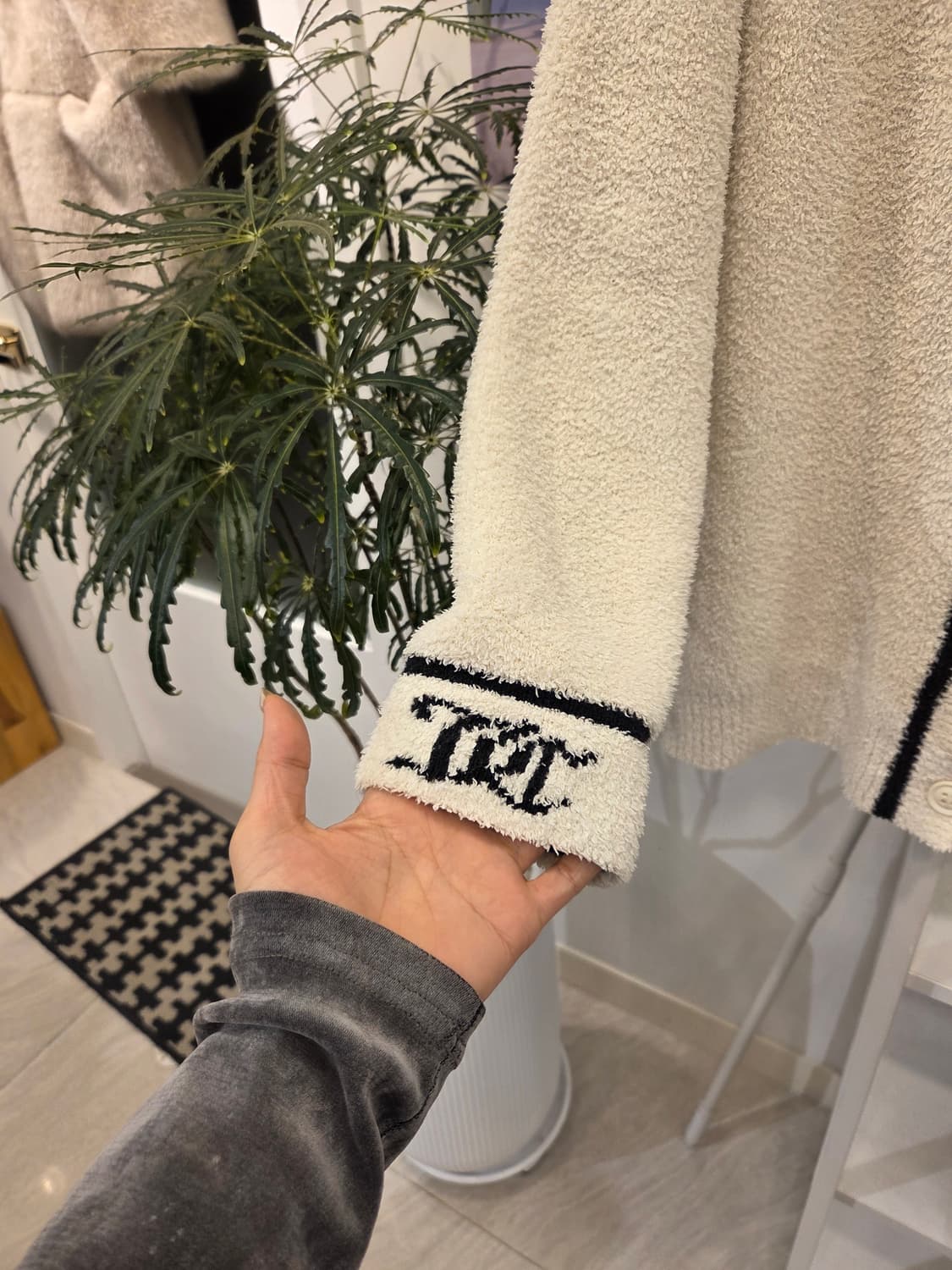 쥬시꾸뛰르 라운지 웨어 세트 실내복 (가디건  바지) 상품이미지3