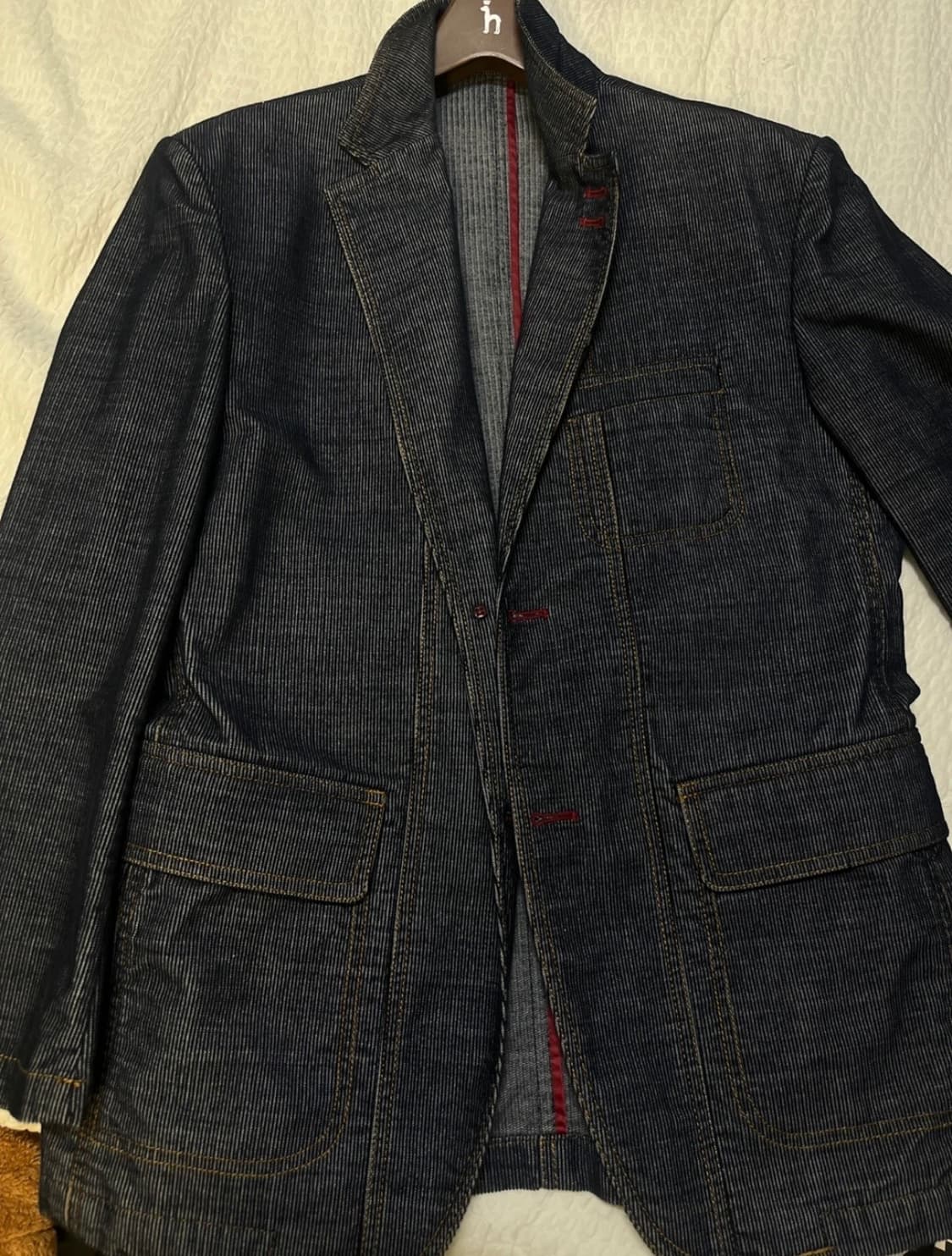 빈티지 데님 블레이저 상품이미지1