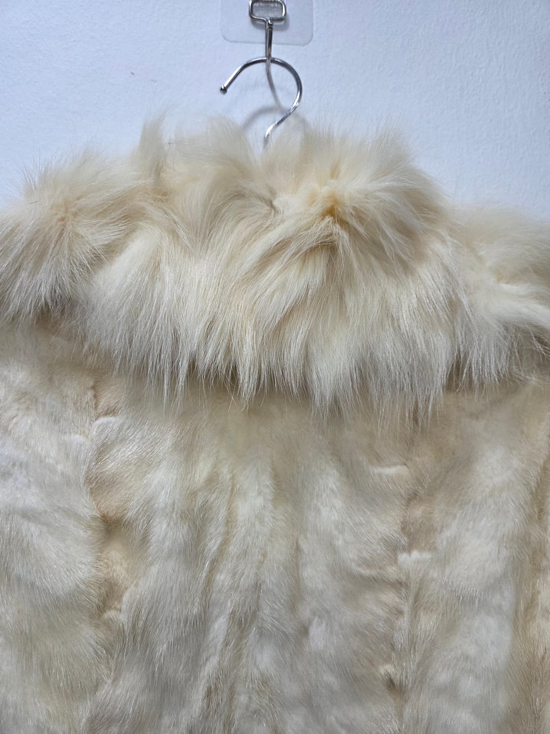 YK038 천연밍크 롱코트 폭스퍼카라 Y2K 상품이미지8