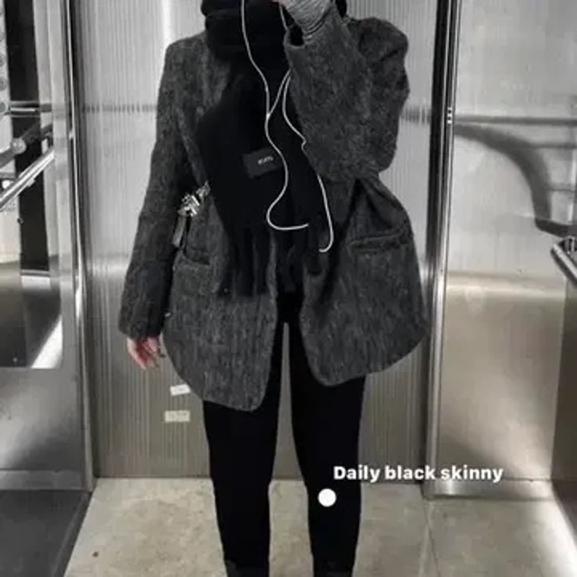 오도어 모헤어 울자켓 상품이미지2