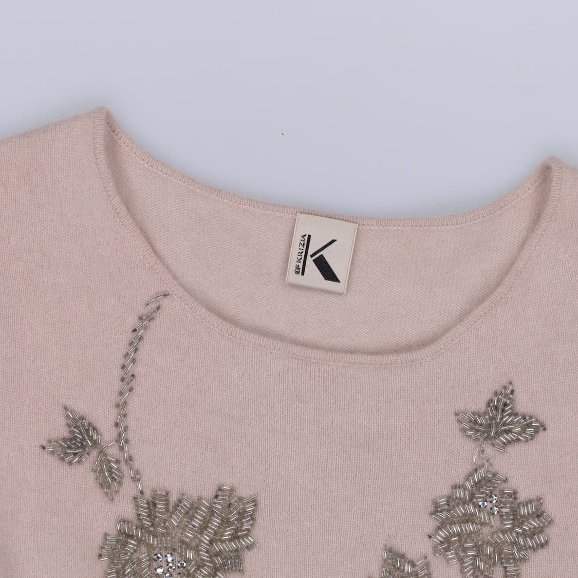 44정도 빈티지 여성 앙고라 반팔니트 0303H1 상품이미지3