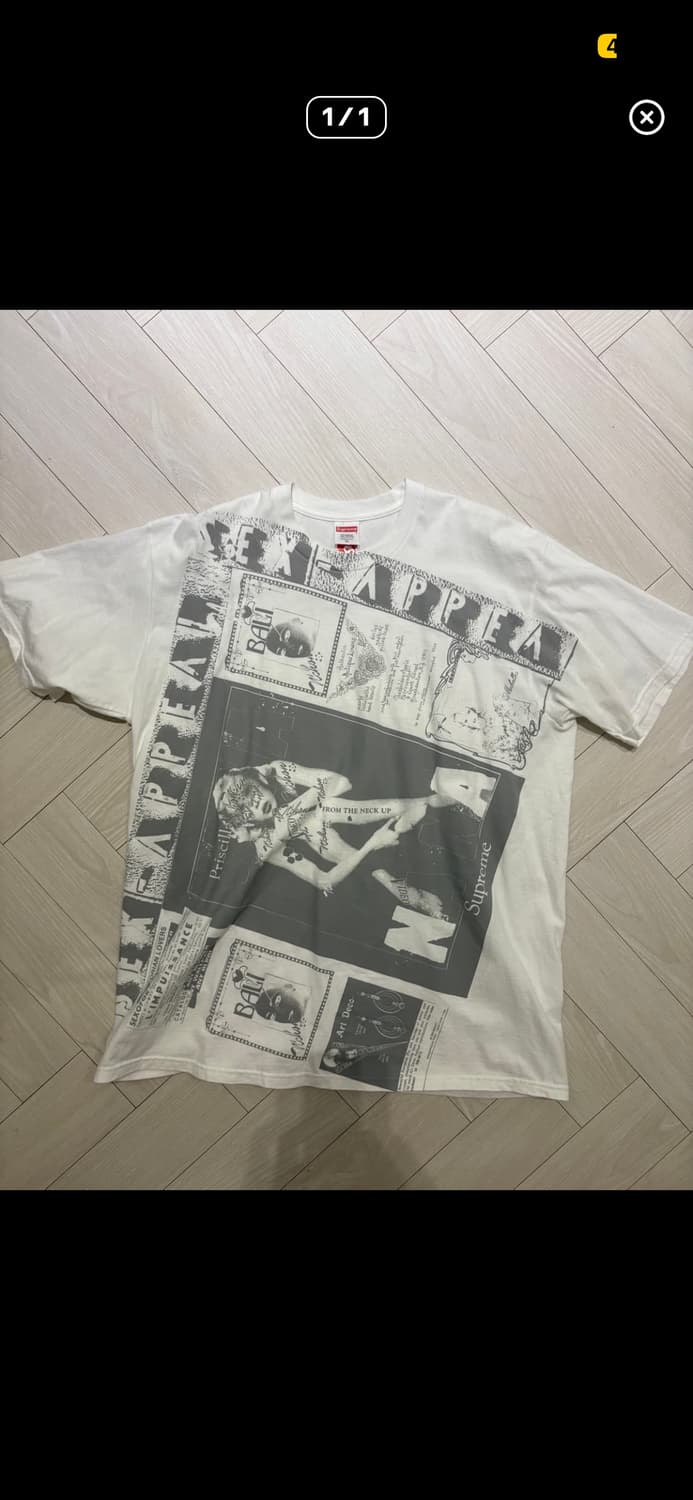 슈프림 반팔 Xl 상품이미지1