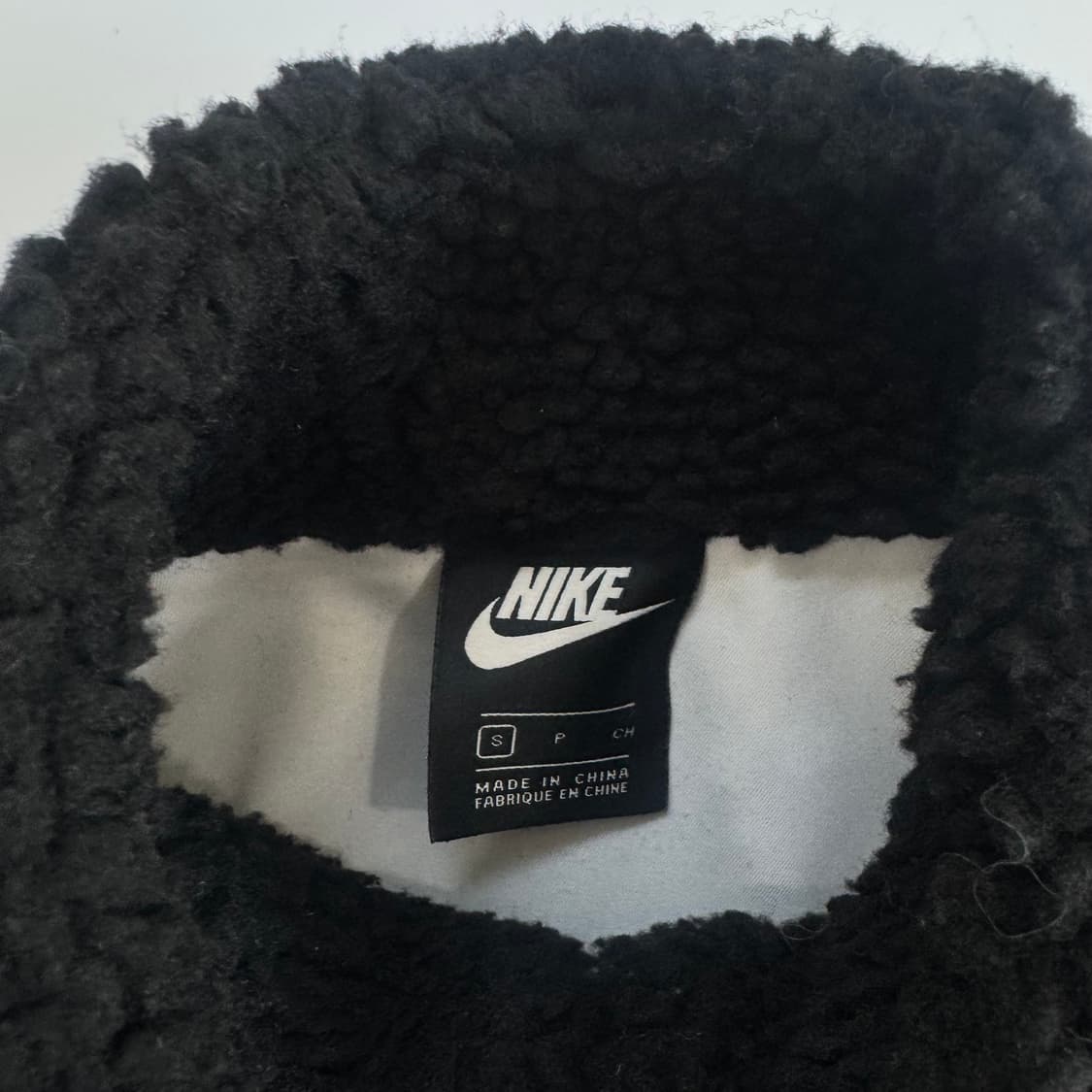 Nike 나이키 백 스우시 블랙 후리스 집업 상품이미지6