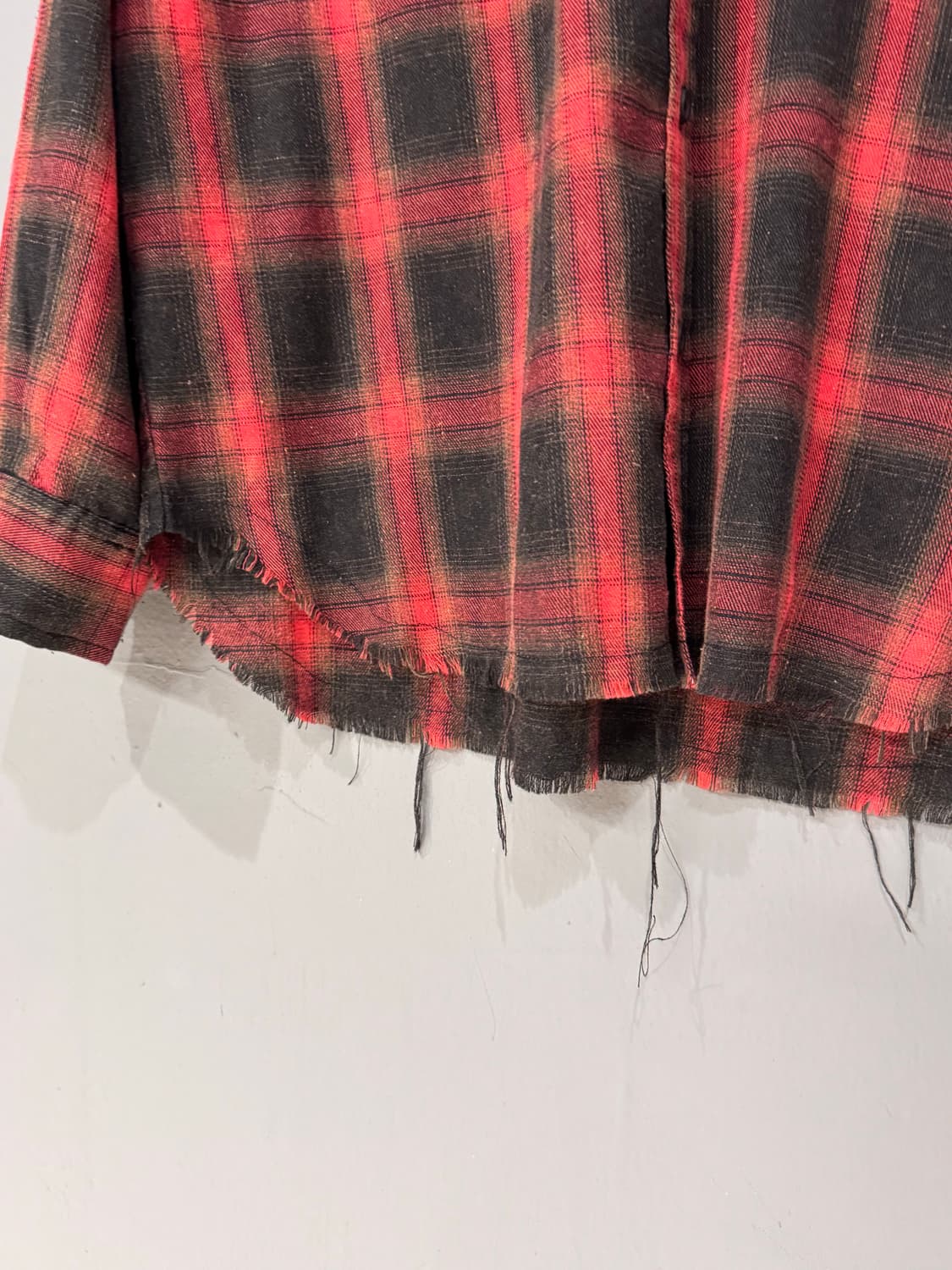 정글스톰 디스트레스드 체크셔츠 상품이미지7