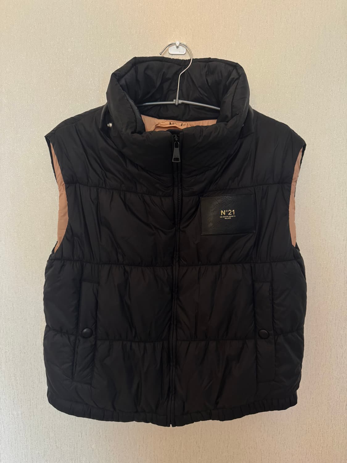 [N°21] 컬렉션 패딩 조끼 베스트 / 블랙 상품이미지6