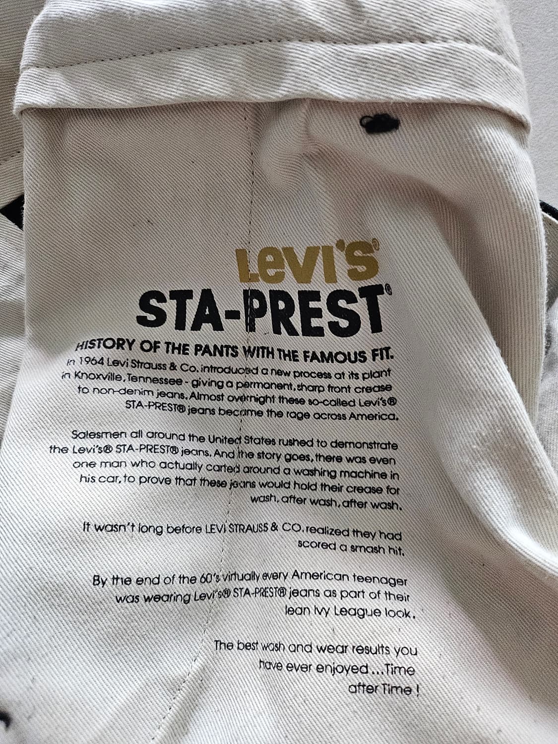 리바이스 STA-PREST 치노팬츠 상품이미지6