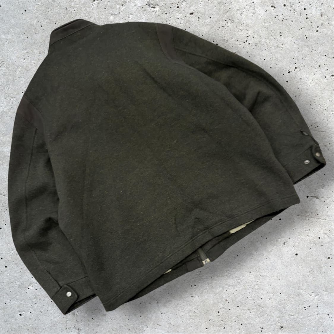 [105] 라코스테 울 그린 니트 집업 자켓 B298 상품이미지2