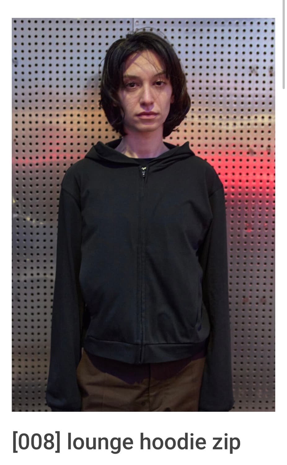 mudule lounge hoodie zip black 4 상품이미지1