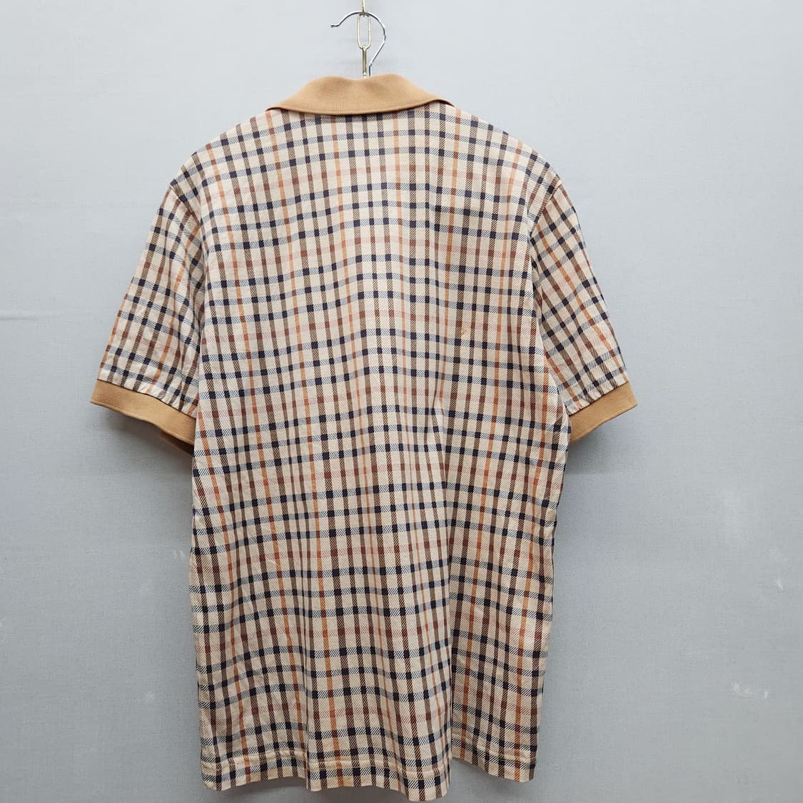 닥스골프 로고 시그니처 패턴 반팔카라 M 상품이미지4