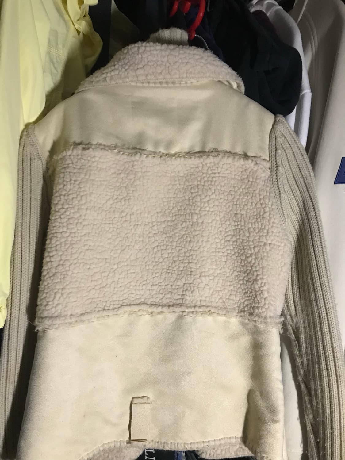 빈티지 무스탕 니트 자켓  상품이미지2