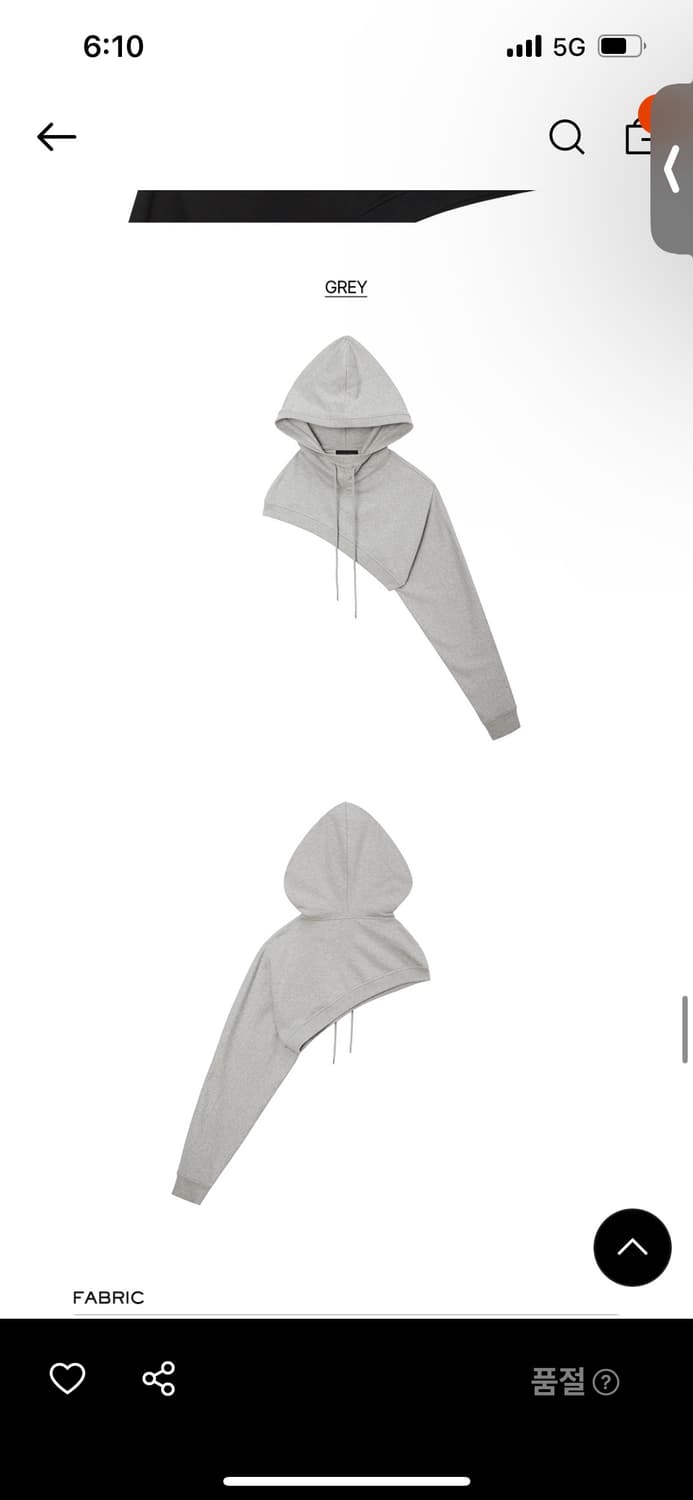 lcdctm hooded muffler grey 상품이미지4