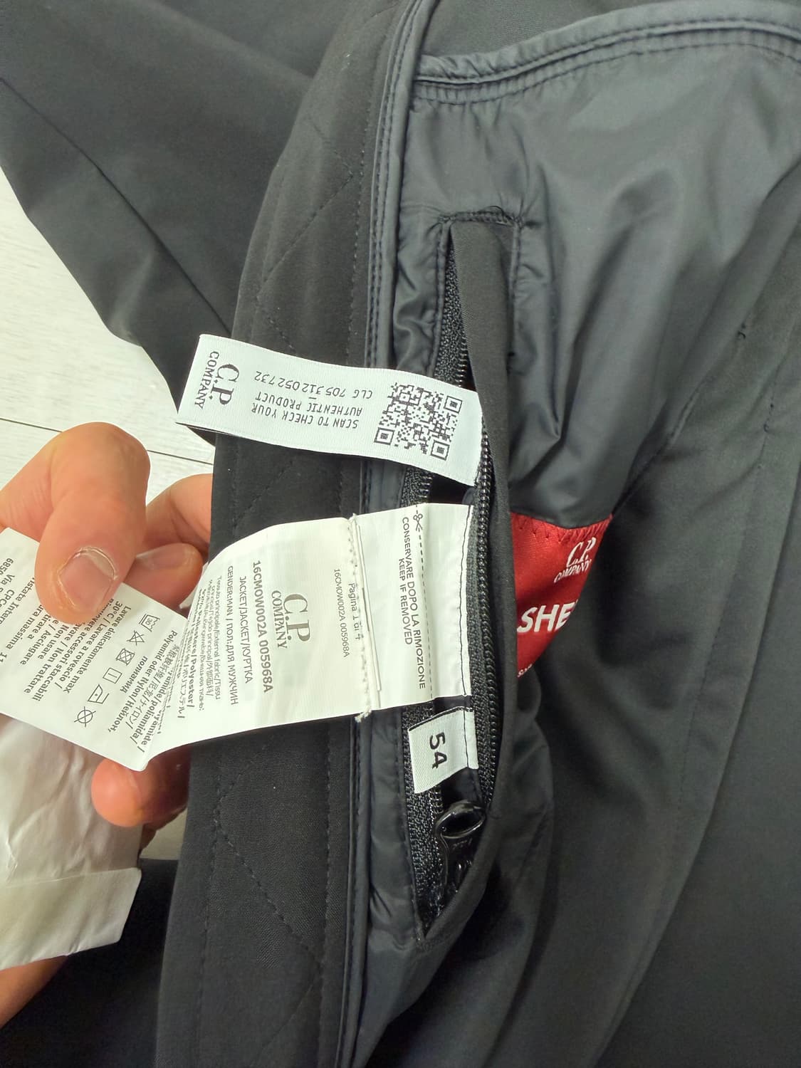 CP컴퍼니  CP SHELL - R  54 사이즈  사진 찍고 절대 안입 상품이미지6