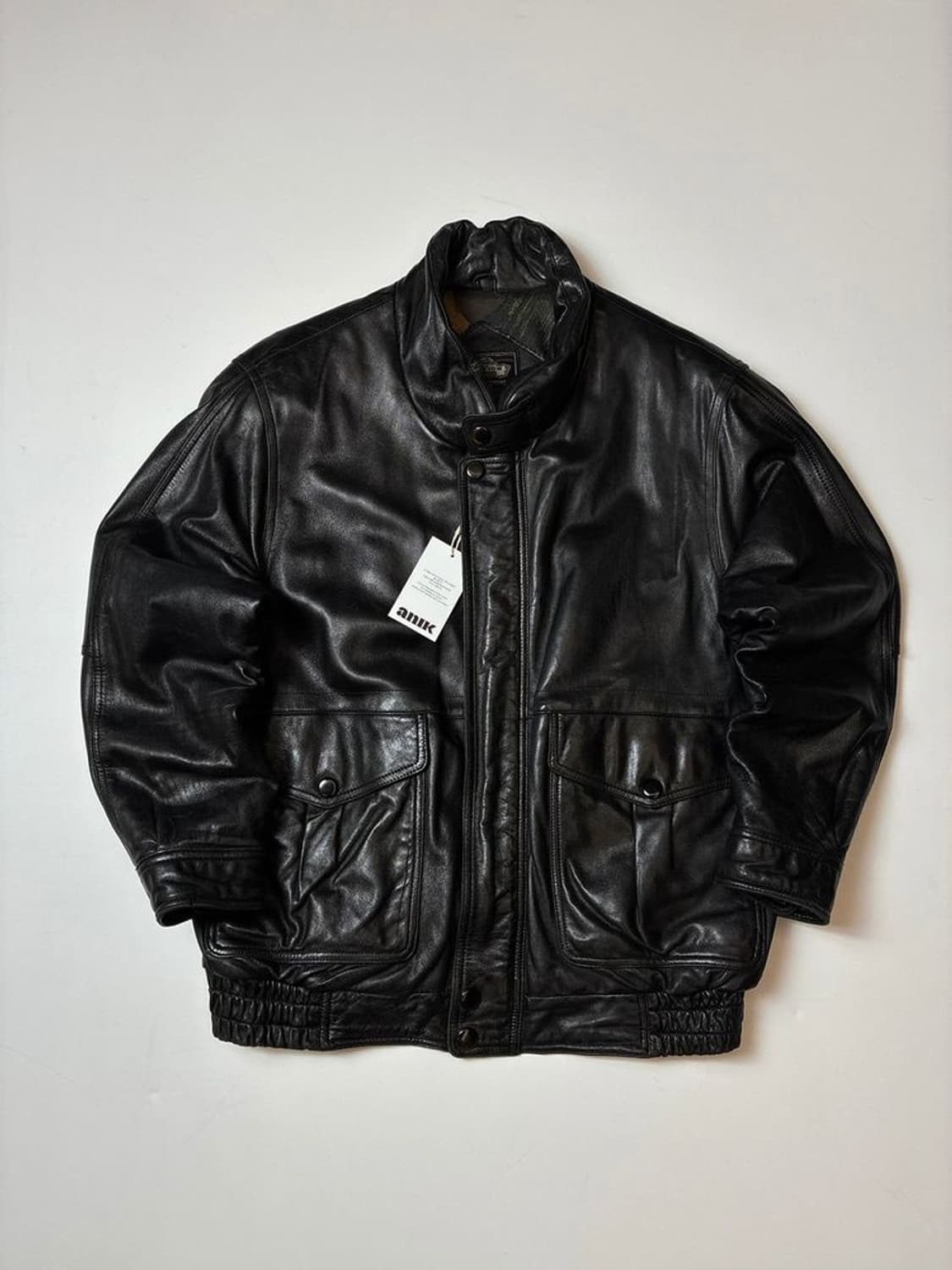 EMOTIONS 이모션 90's 양가죽 레더 봄버 자켓 PN8332 상품이미지1