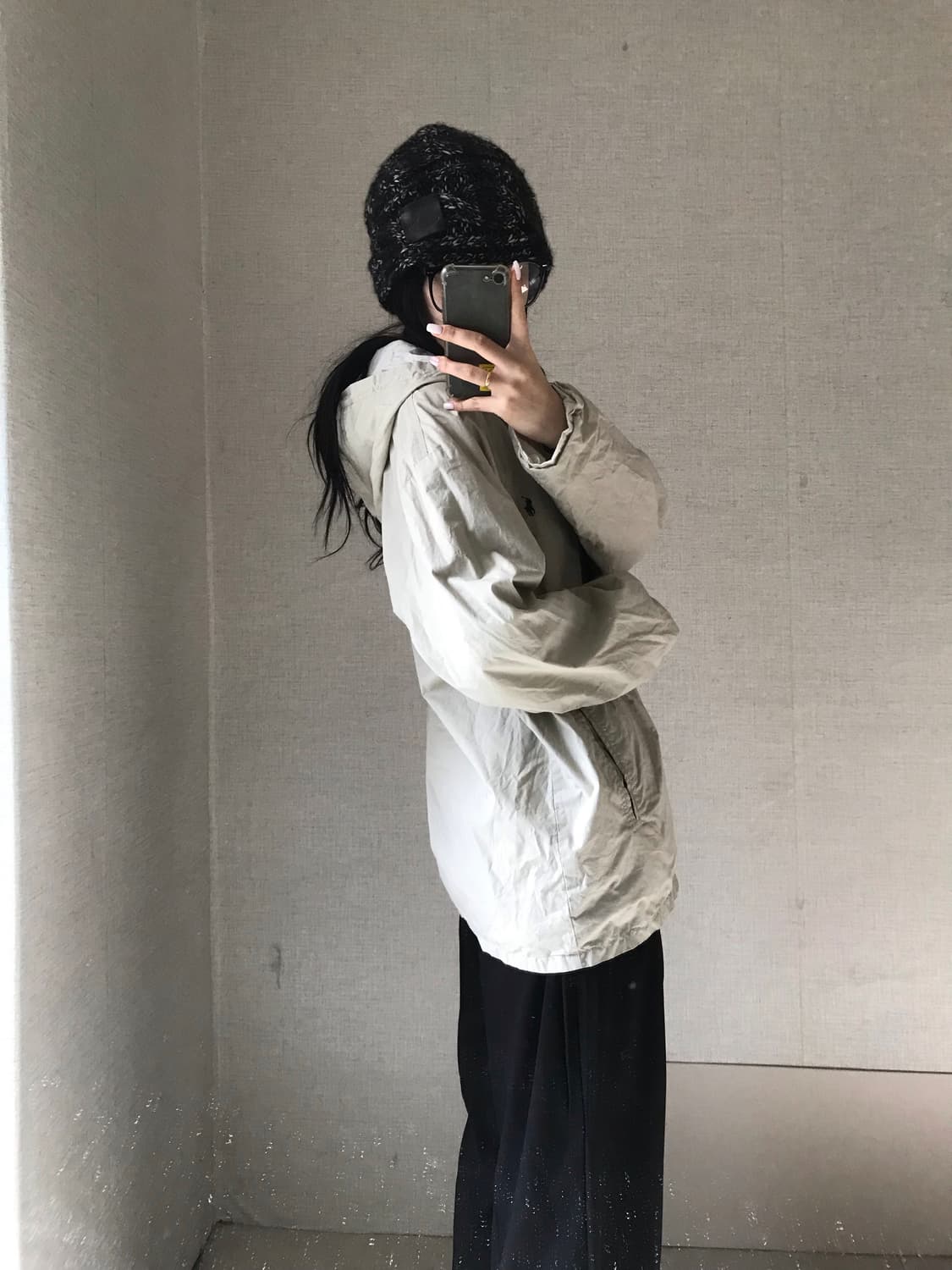 폴로 아이보리 베이지 리버시블 자켓 상품이미지3