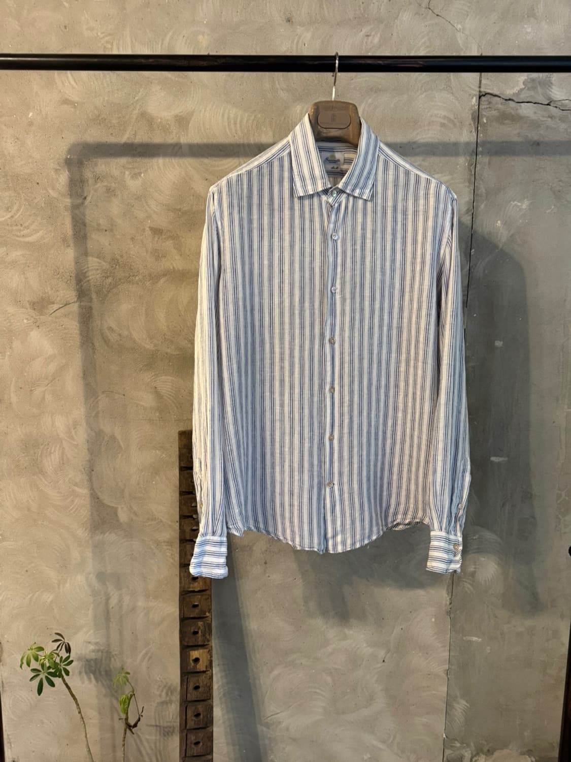 Giannetto 지아네또 리넨 셔츠 100 상품이미지1