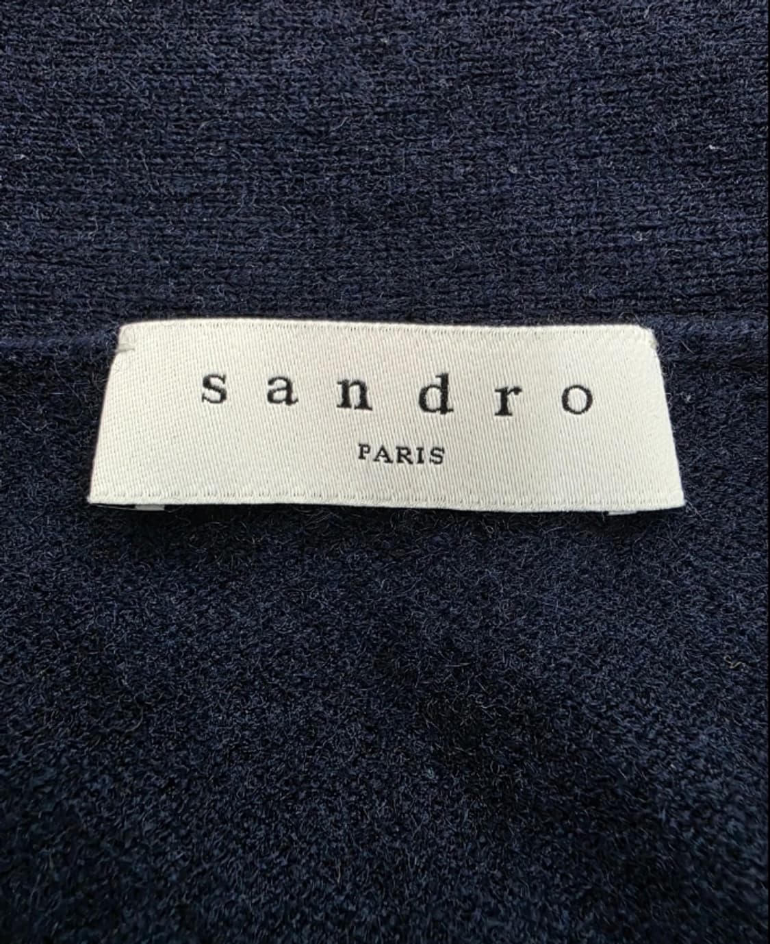 산드로 V넥 니트 울 캐시미어 니트 ~55반 상품이미지5