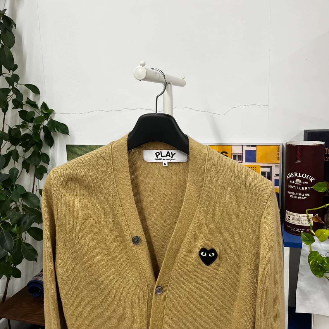 꼼데가르송 울 가디건 S 상품이미지2