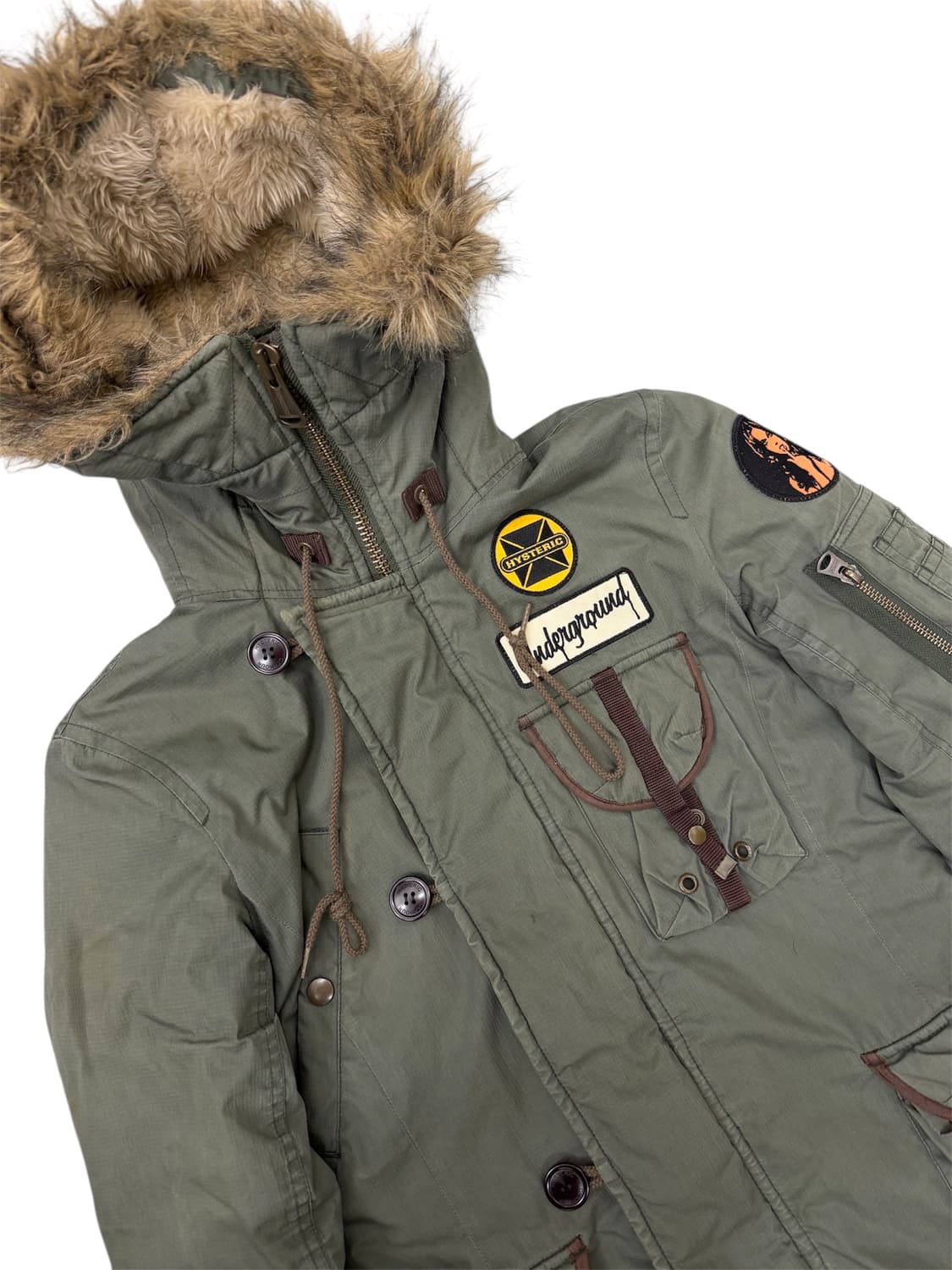 히스테릭 글래머 n3b 파카 상품이미지3