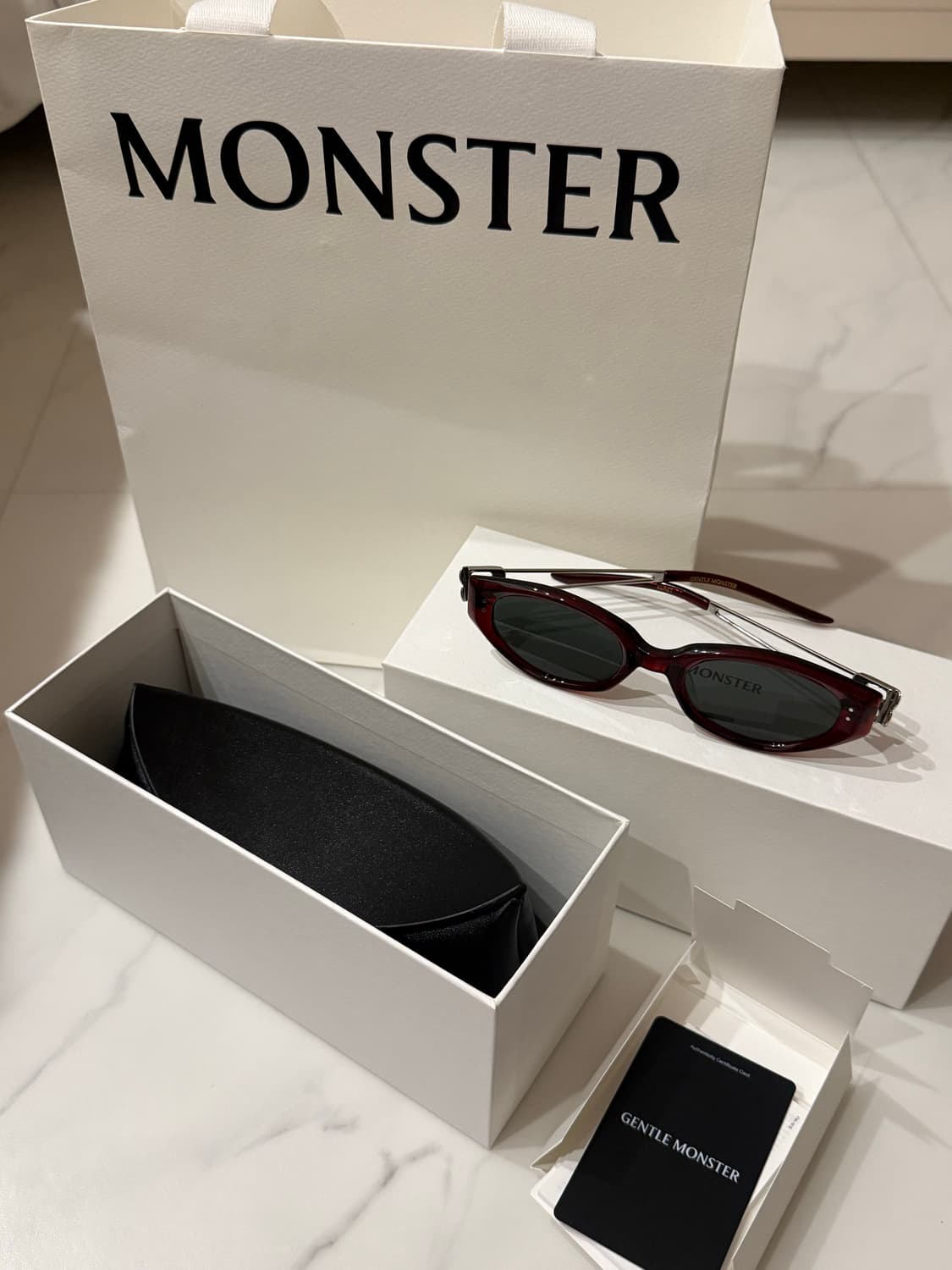 젠틀 몬스터 쿤스트 RC3 레드 그레이 상품이미지1