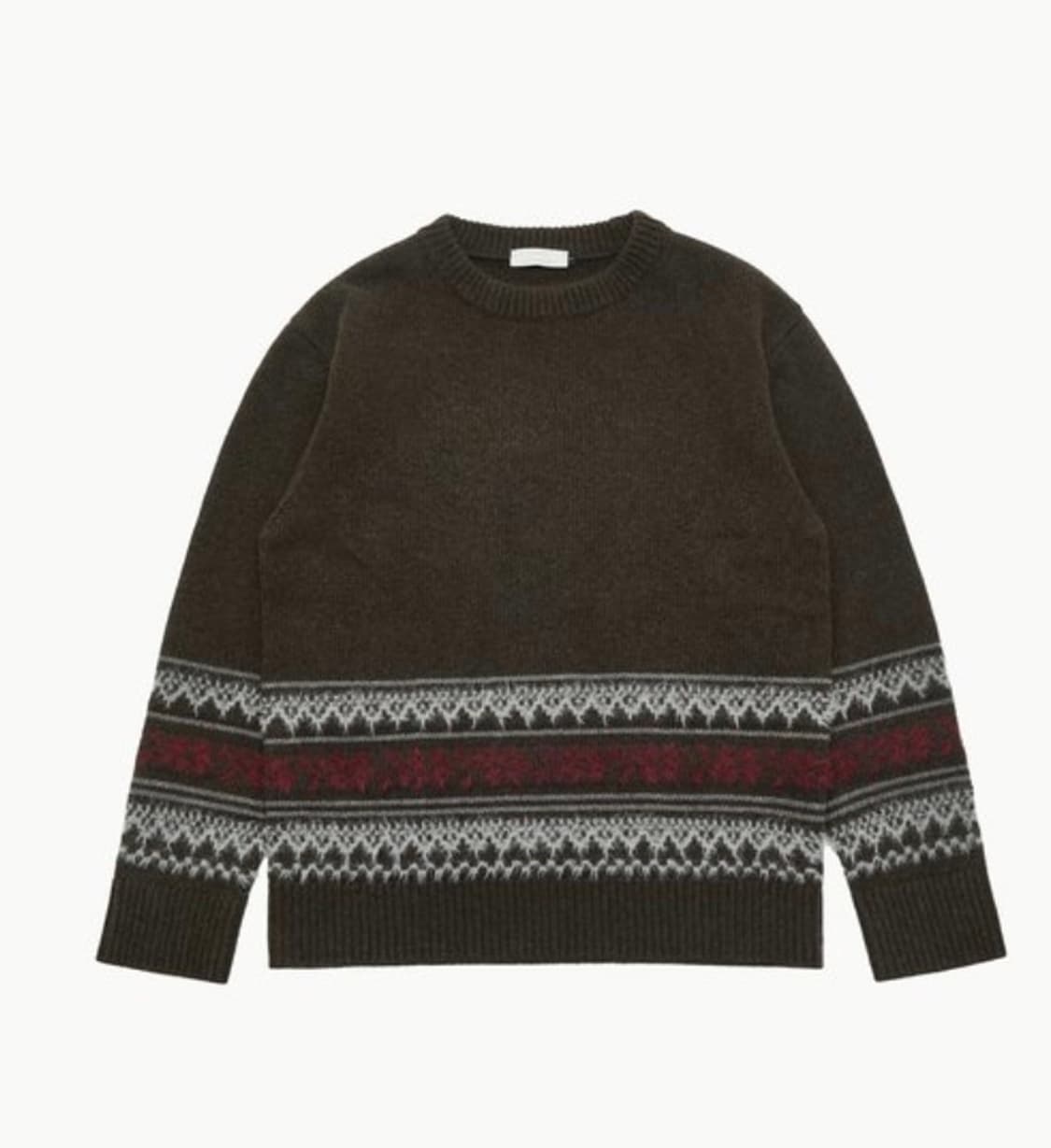 24FW 아모멘토 자카드 니트 L 상품이미지2