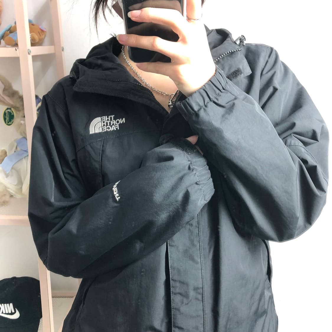 노스페이스 블랙 하이벤트 바람막이 상품이미지4