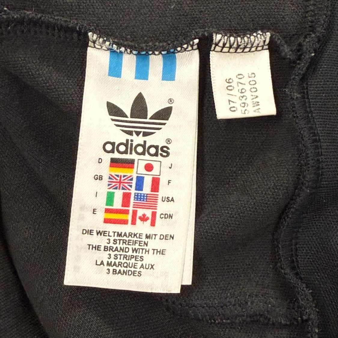 아디다스 검빨 블랙 레드 유로파 트랙탑 져지 상품이미지7