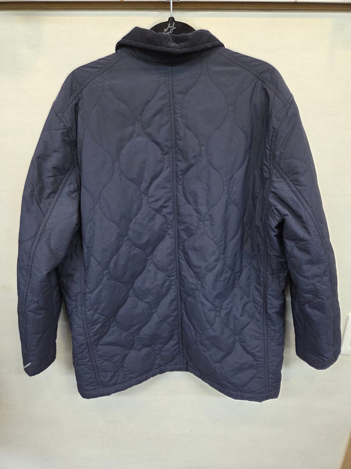 리바이스 퍼텍스 카라 코듀로이 퀄팅 자켓 Lg 다크네이비  상품이미지2