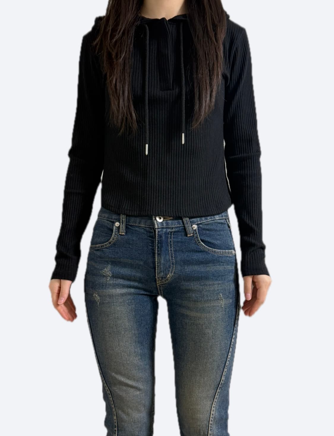 로우라이즈 부츠컷 코디셋🖤 상품이미지1