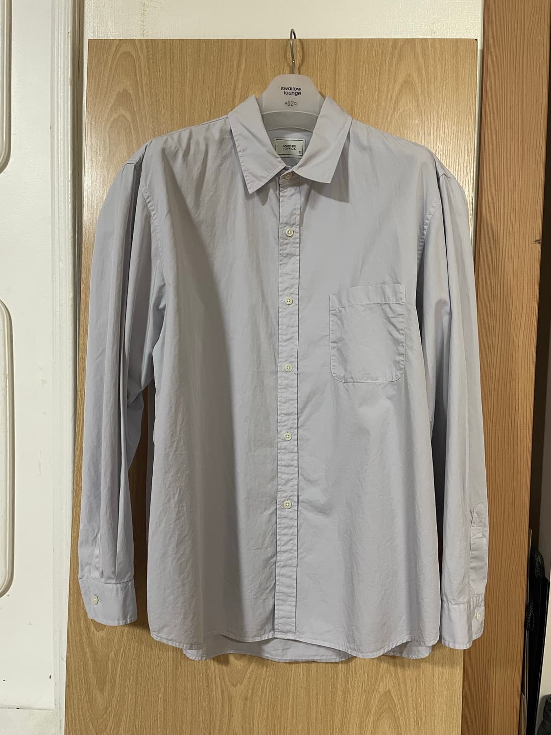 어나더오피스 볼드가먼트 셔츠02 도브그레이 상품이미지2