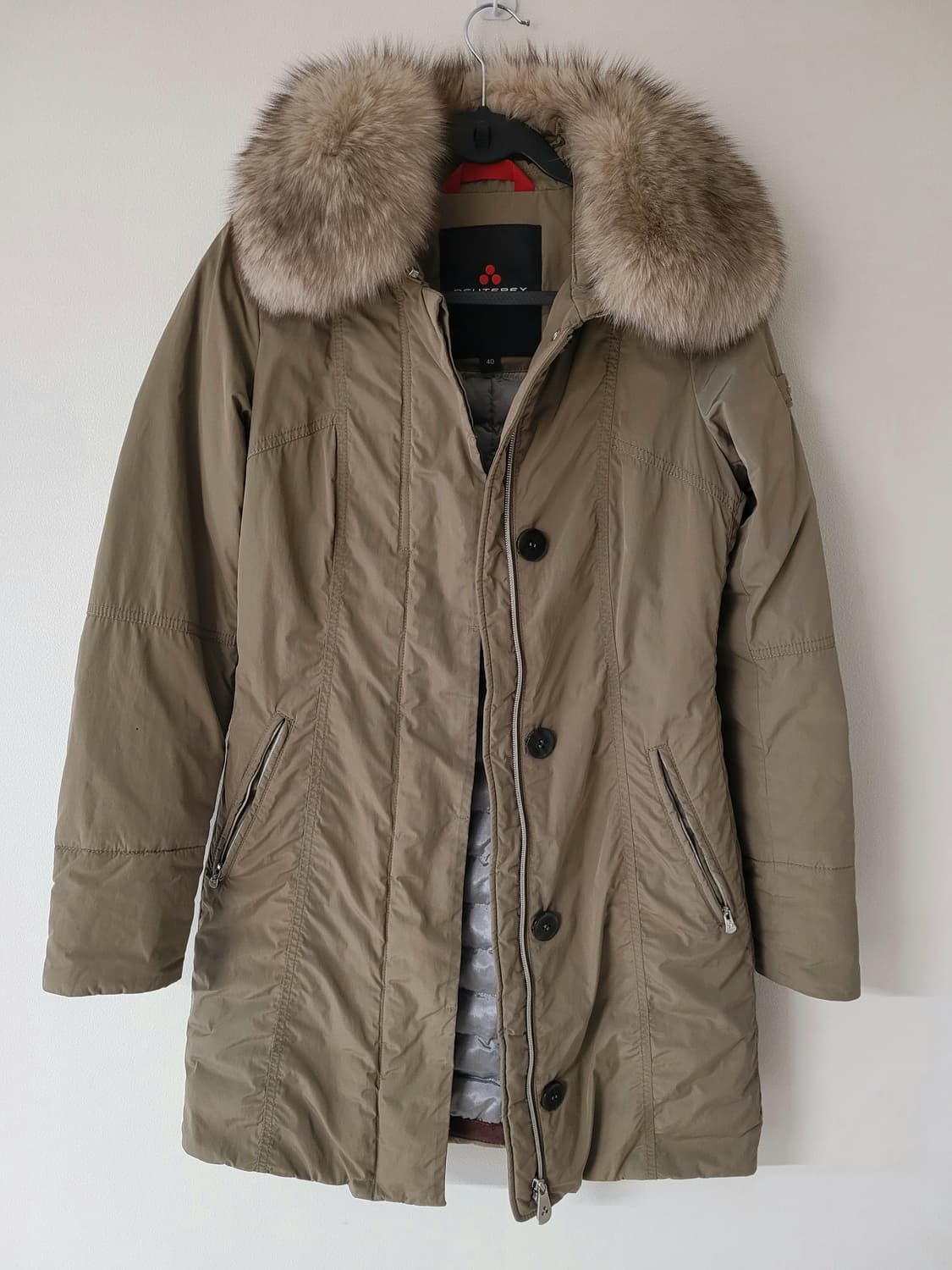 페트레이 리얼퍼 미디 덕다운 패딩 40 (S) 상품이미지1