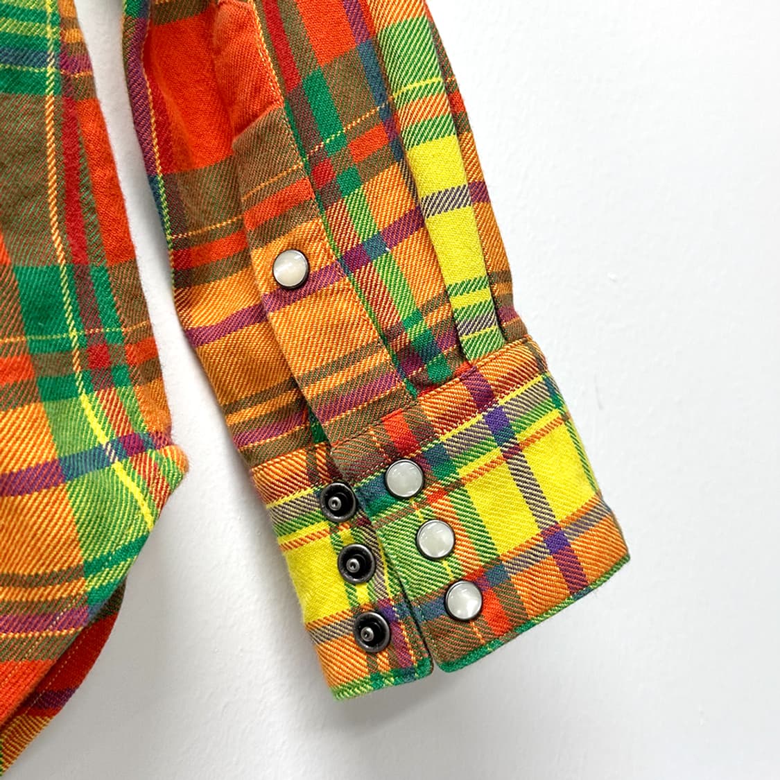 폴로 랄프로렌 웨스턴 셔츠 체크 남방 긴팔 슬림핏 여성 매장판 상품이미지5