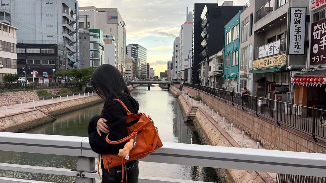 발렌시아가 모터시티백 오렌지M 상품이미지1