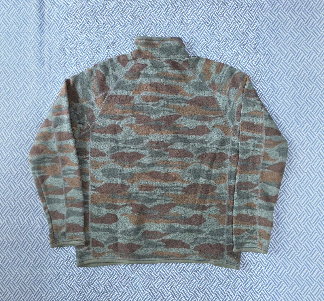 (L)파타고니아 카모 플리스 집업 자켓 신칠라 상품이미지3