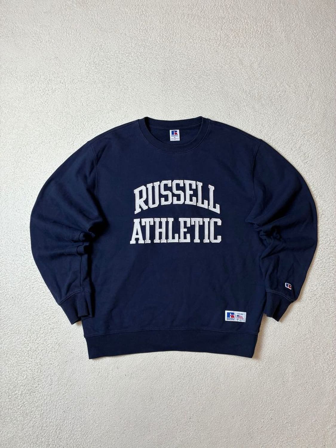 러셀 Russell 아치 로고 크루넥 맨투맨 PN7262 상품이미지1