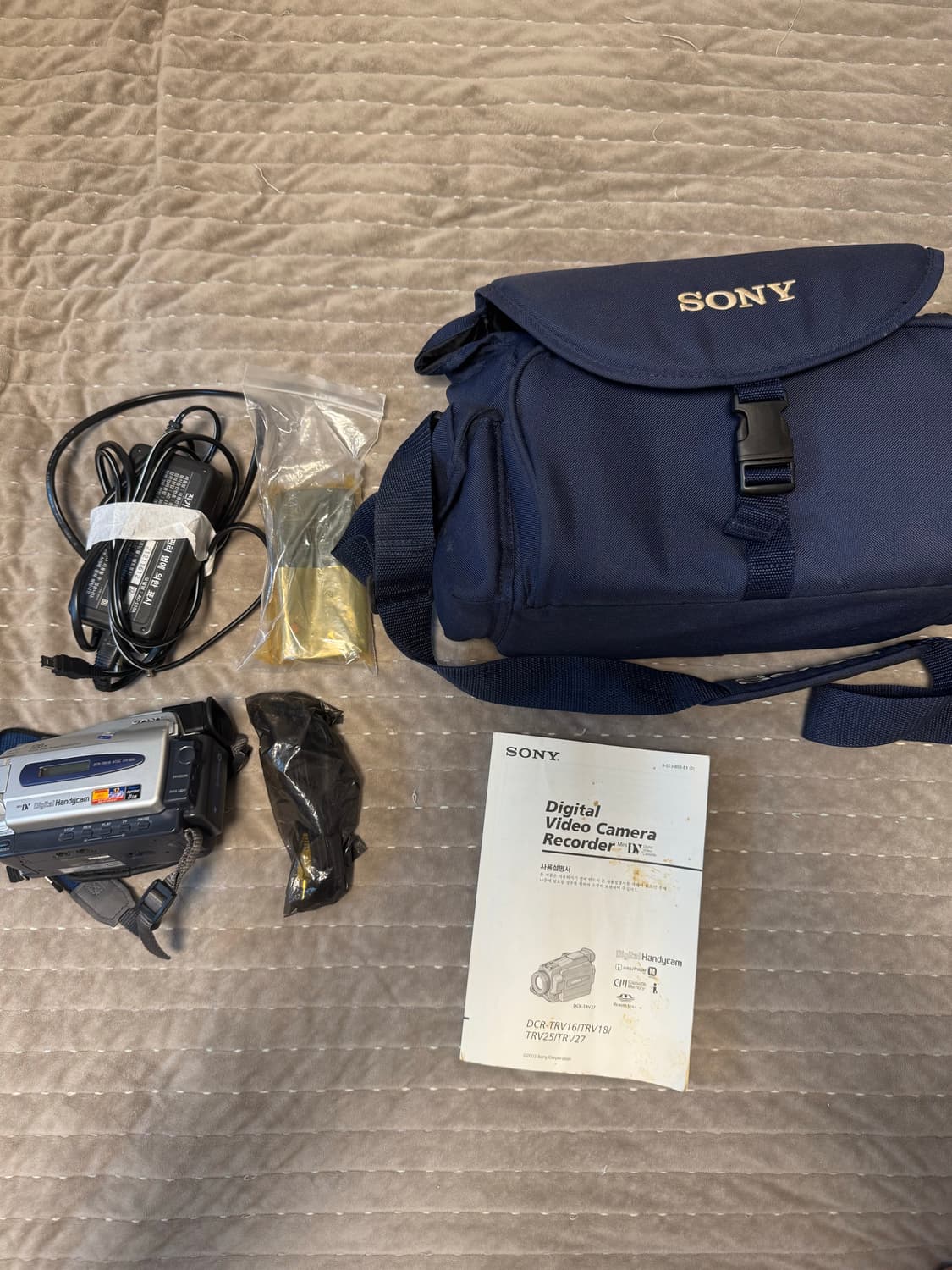 소니 디지털 핸디캠, 캠코더 DCR-TRV16 팝니다 상품이미지2