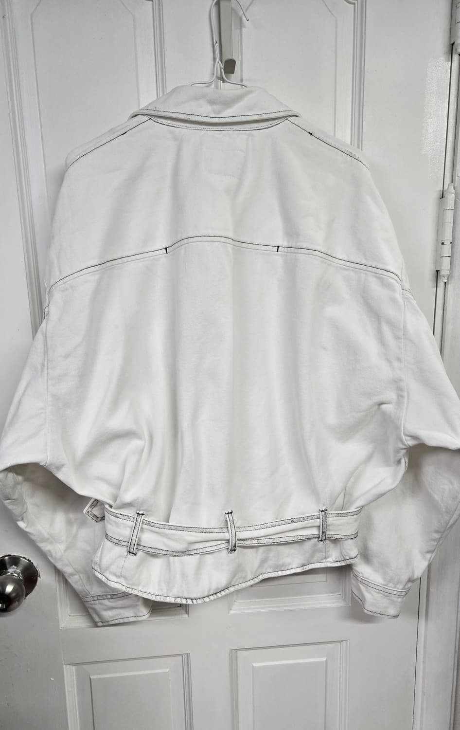 메종미네드 화이트데님자켓 상품이미지5