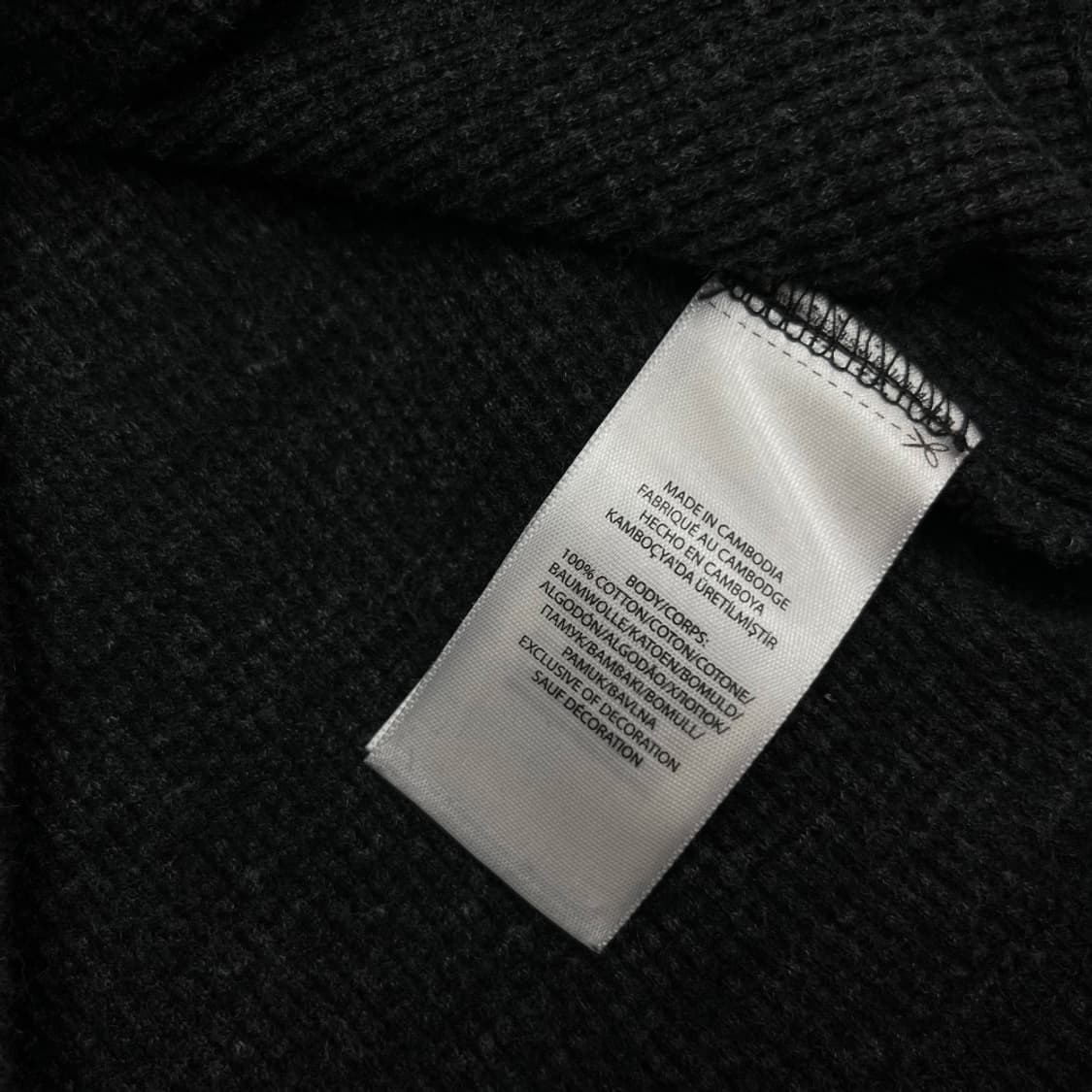 폴로 랄프로렌 화이트포니 차콜 와플 롱슬리브 S 상품이미지5