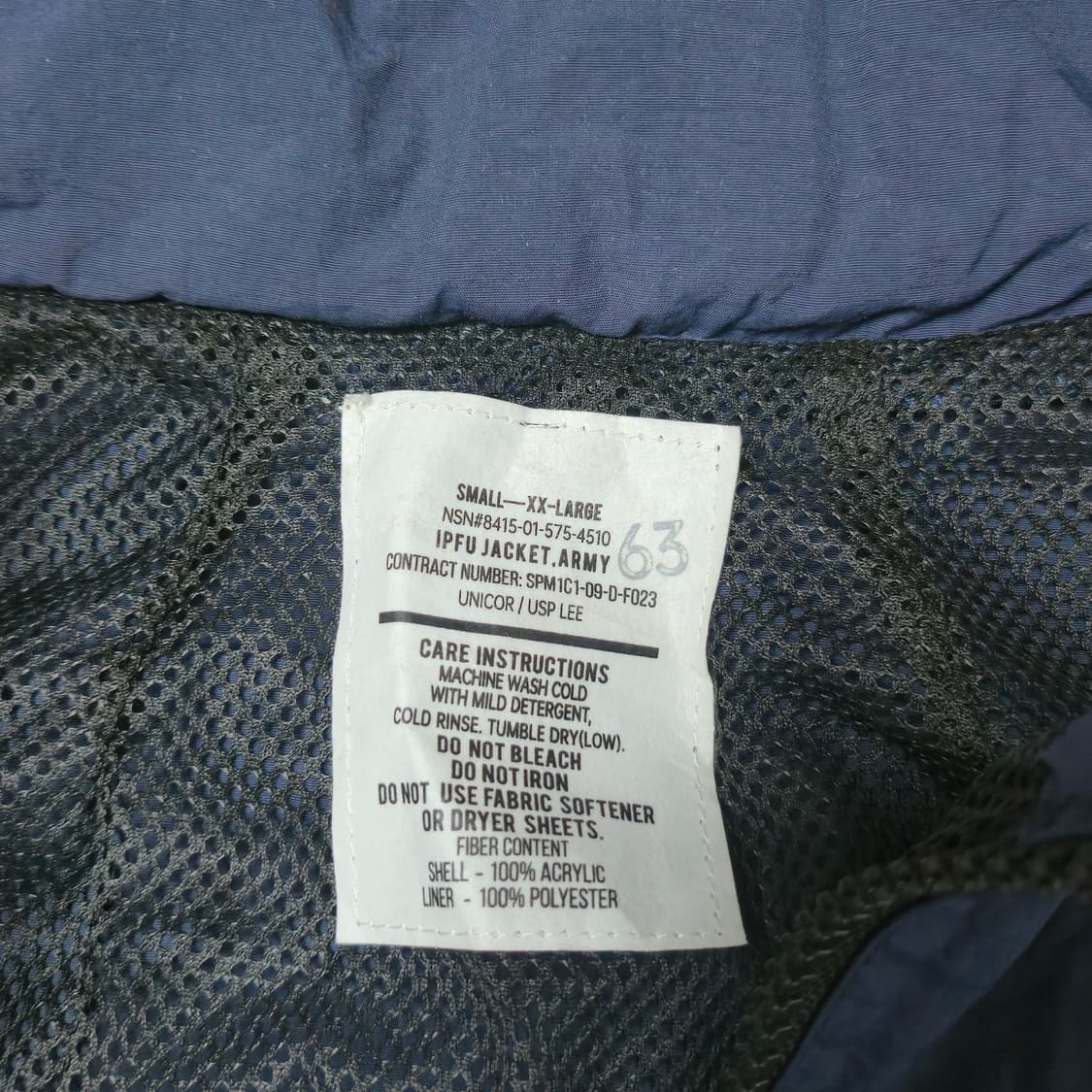 S/XXL)미공군 IPFU 바람막이 자켓 상품이미지5