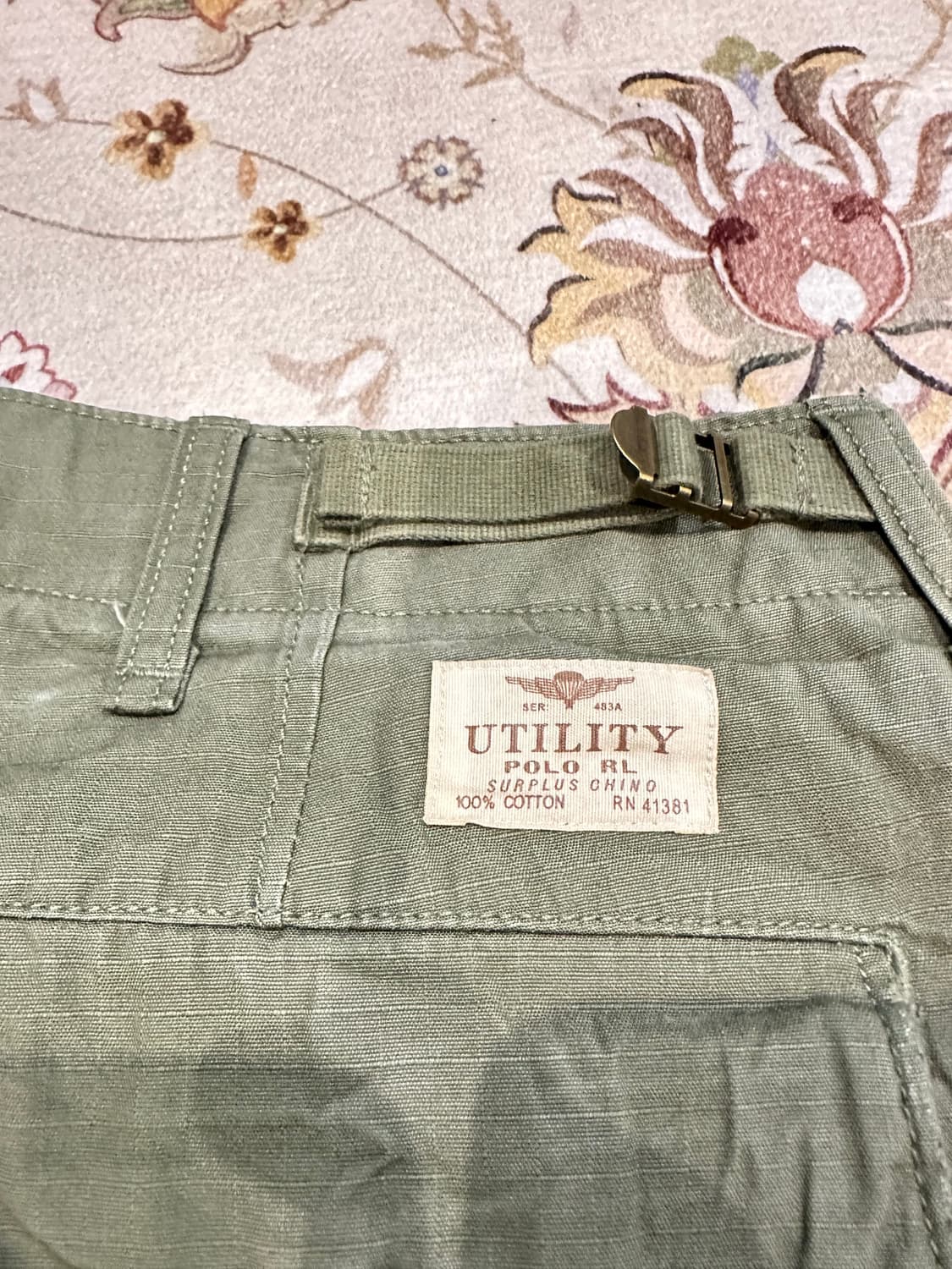 폴로 랄프로렌 유틸리티 립스탑 카고팬츠 상품이미지1