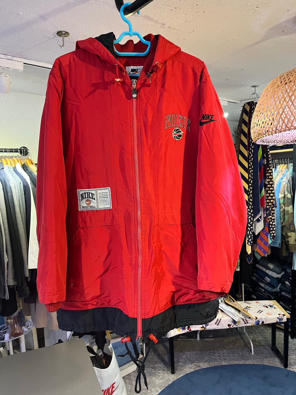 나이키 바스켓볼 후드 자켓 (1995 / 한국제) 상품이미지1