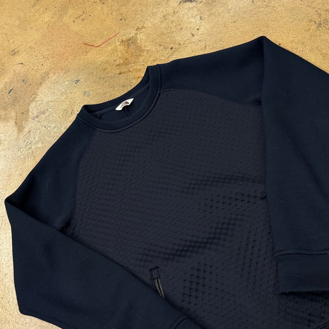 [정품/L] 노스페이스 네이비 엠보싱 맨투맨 b14 상품이미지1