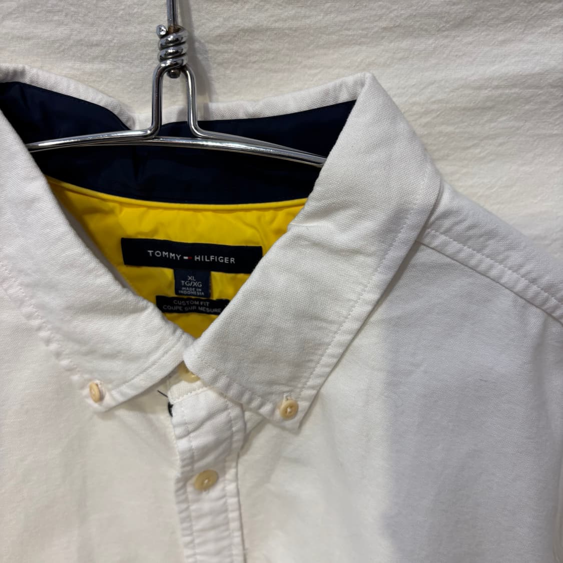 타미힐피거 옥스포드 화이트셔츠 남방 상품이미지2