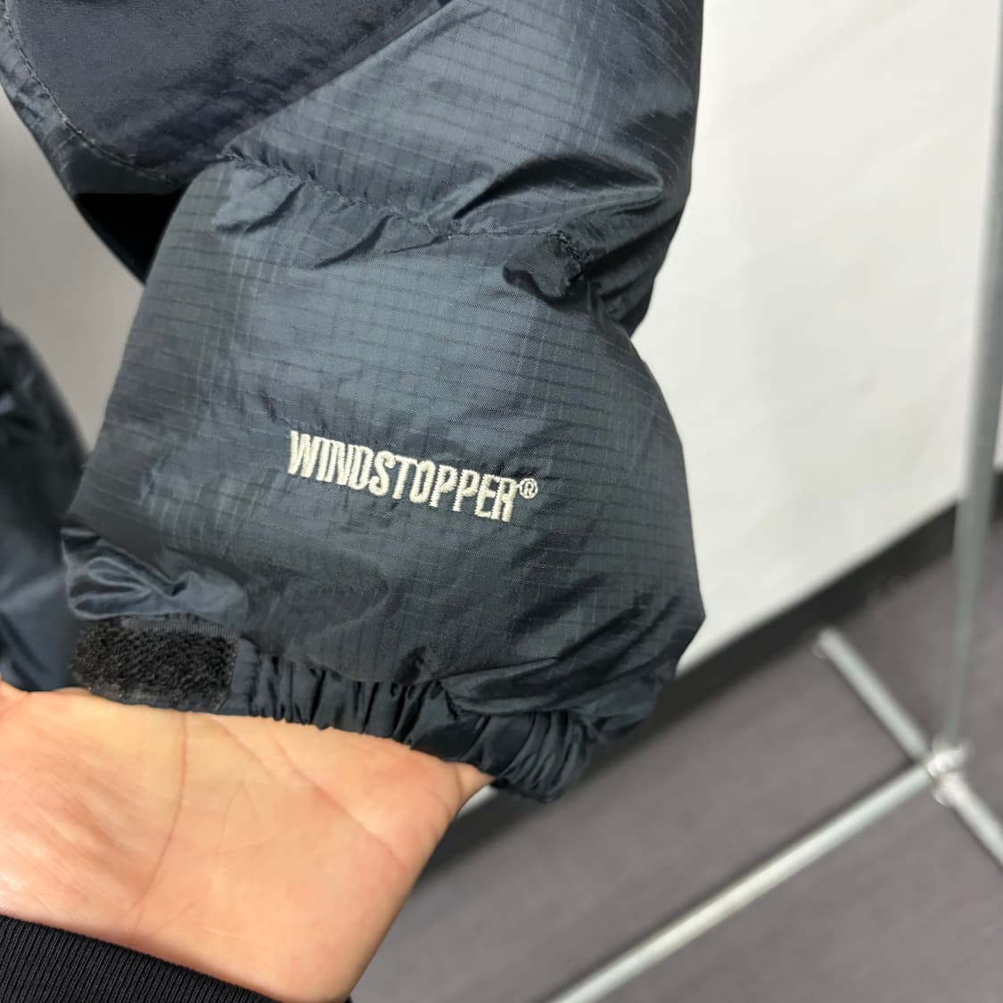 노스페이스 윈드스토퍼 패딩 틸블루 상품이미지4