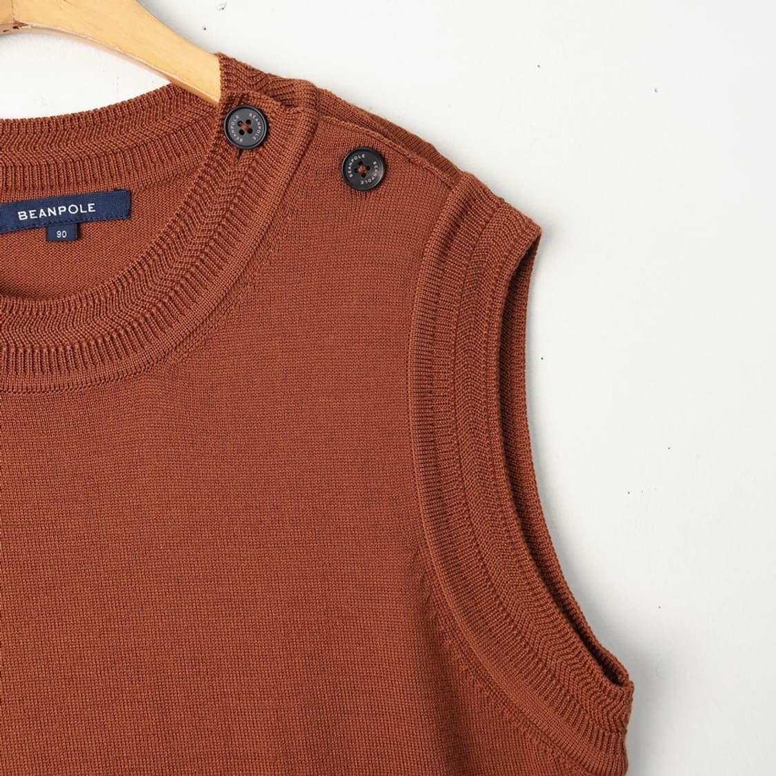 55/빈폴 울 니트 베스트 상품이미지3