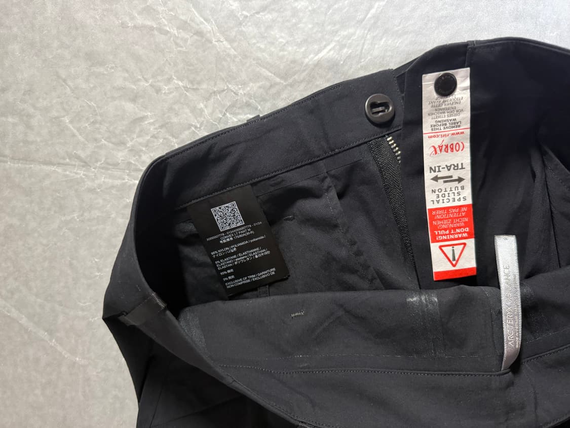 [30] 베일런스 컨벡스 LT 팬츠 블랙 새제품 상품이미지8